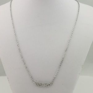 2/$10 Love silver necklace